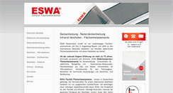 Desktop Screenshot of eswa.de