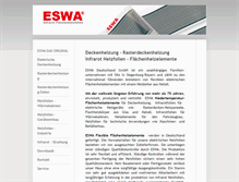 Tablet Screenshot of eswa.de